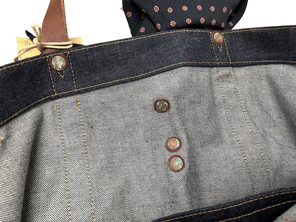 더블알엘 데님 토트백/숄더백/쇼퍼백 OS 상품이미지5