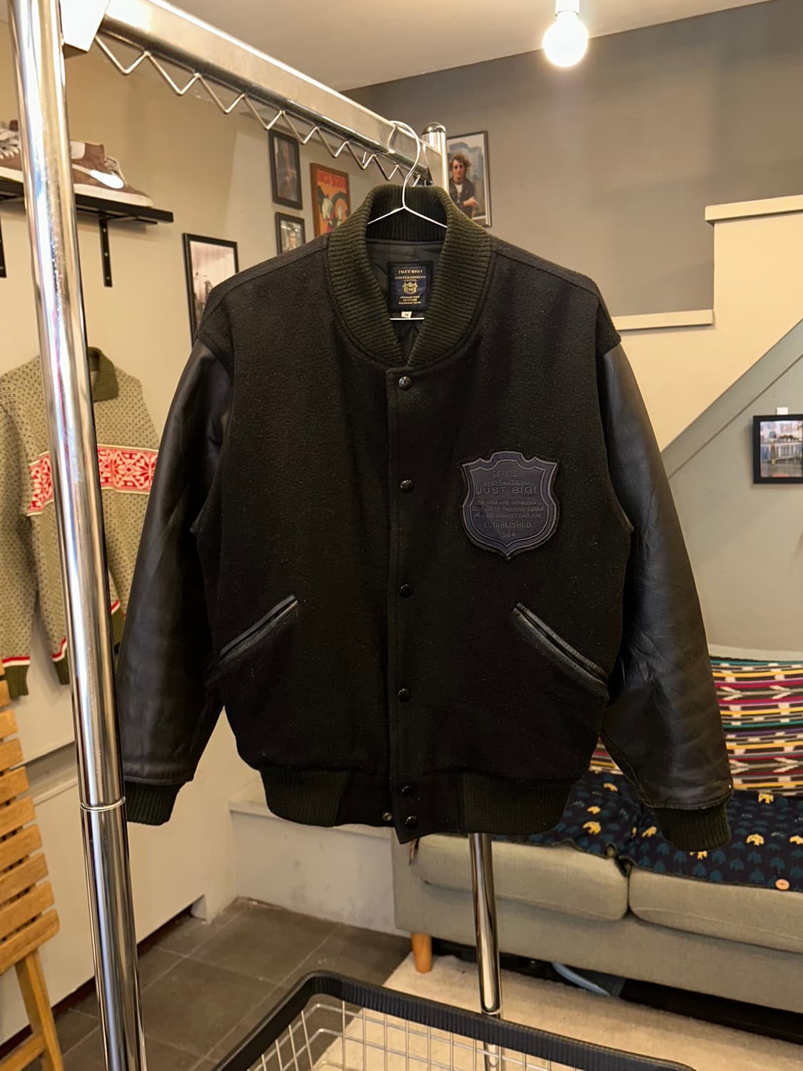 90‘s Just BIGI superior varsity jacket 상품이미지5
