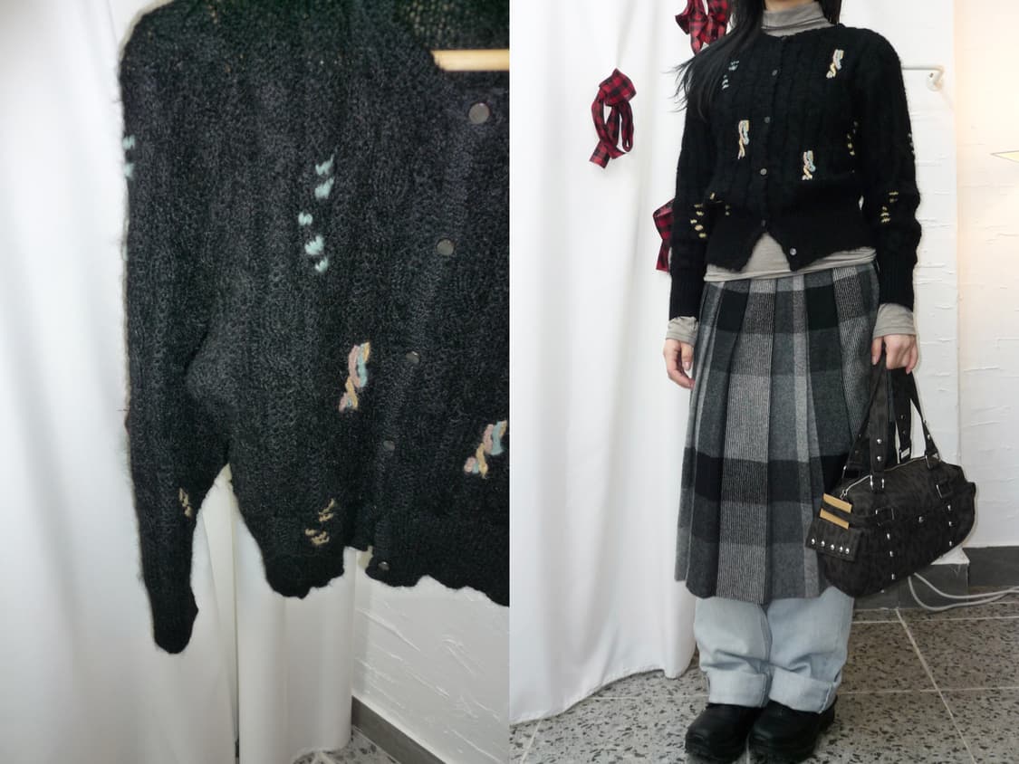 sugar pop knit cardigan 상품이미지1