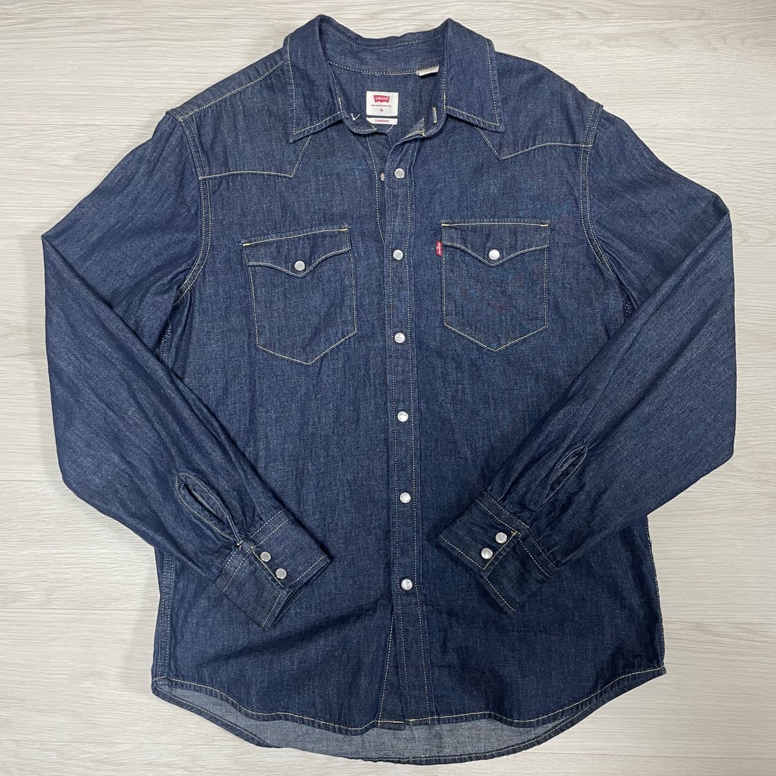 리바이스 웨스턴 데님 셔츠 상품이미지1