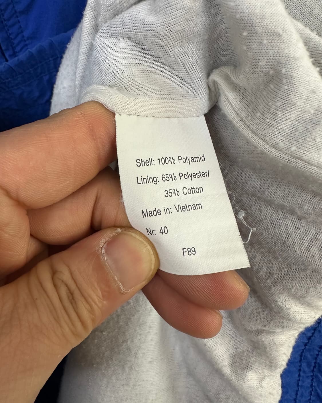 (XL~2XL)90'S 리복 바람막이-M2084 상품이미지9