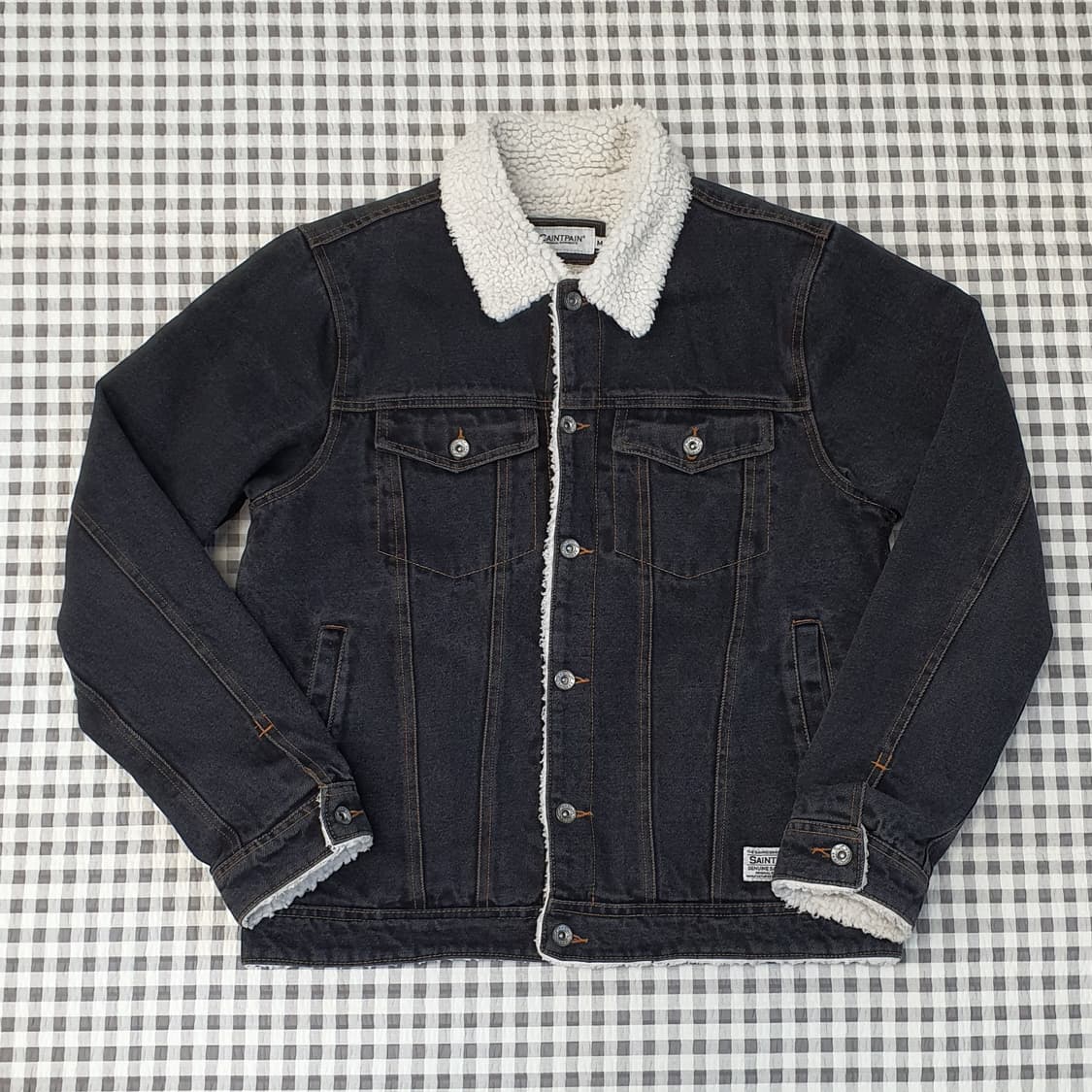 세인트페인 셰르파 데님 청자켓 남자95 상품이미지2