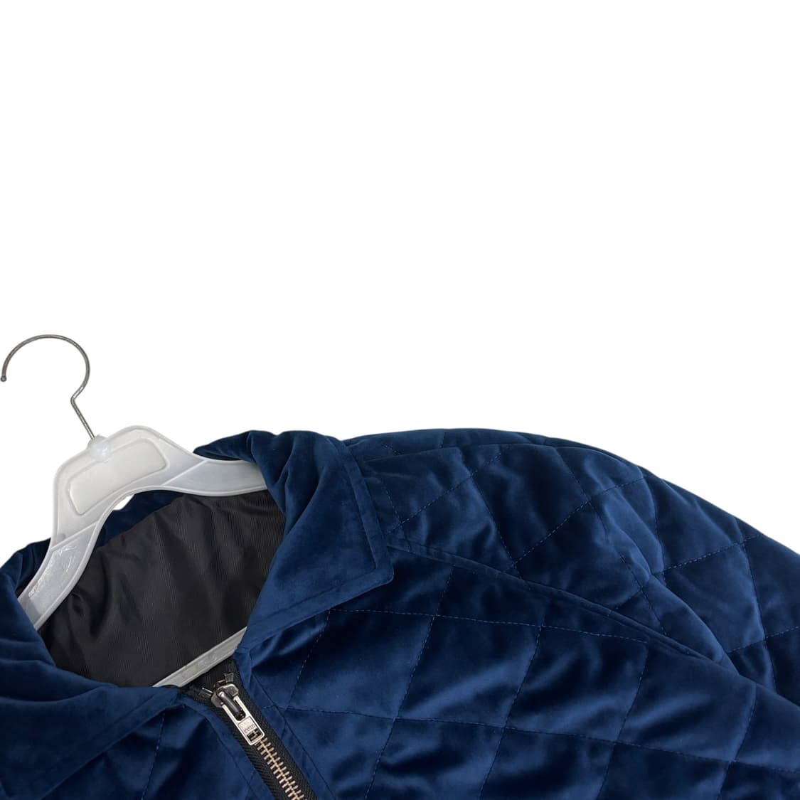 레이블리스 벨벳 봄버 자켓 상품이미지3