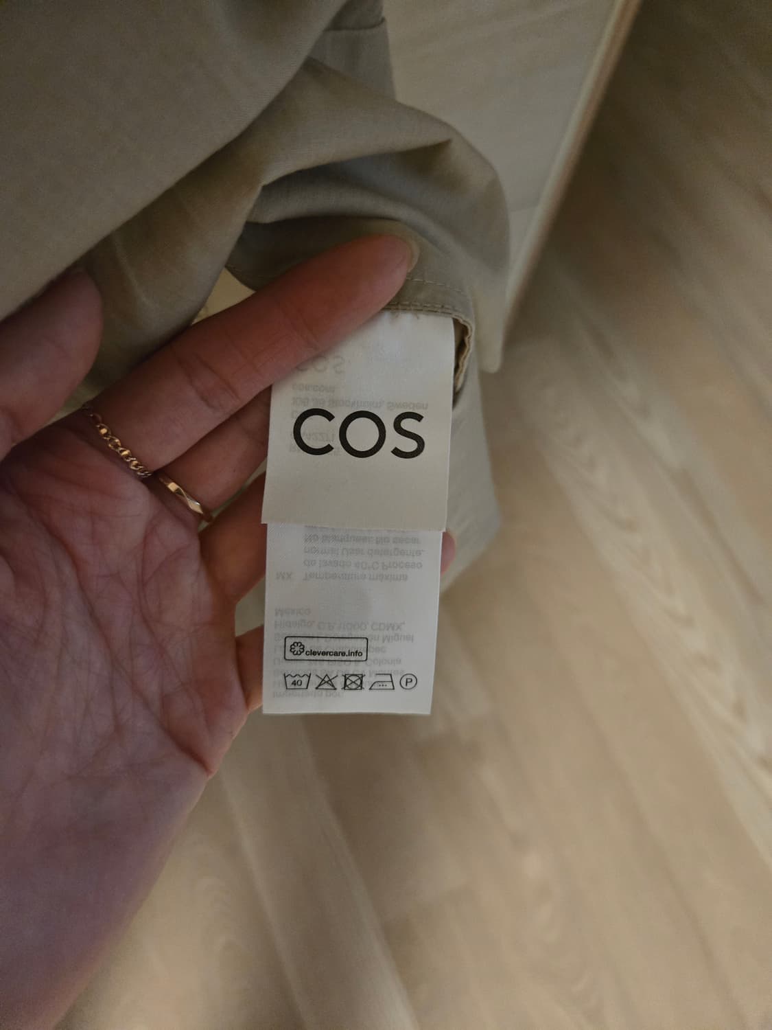 [36] COS 코스 플레어 원피스 상품이미지6