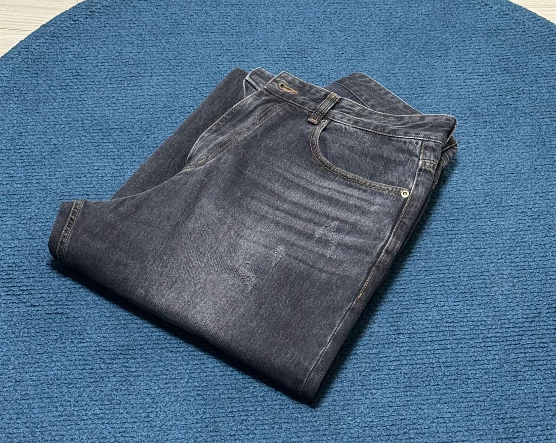 벨리에 트루와이드 데님 블랙 m 상품이미지1