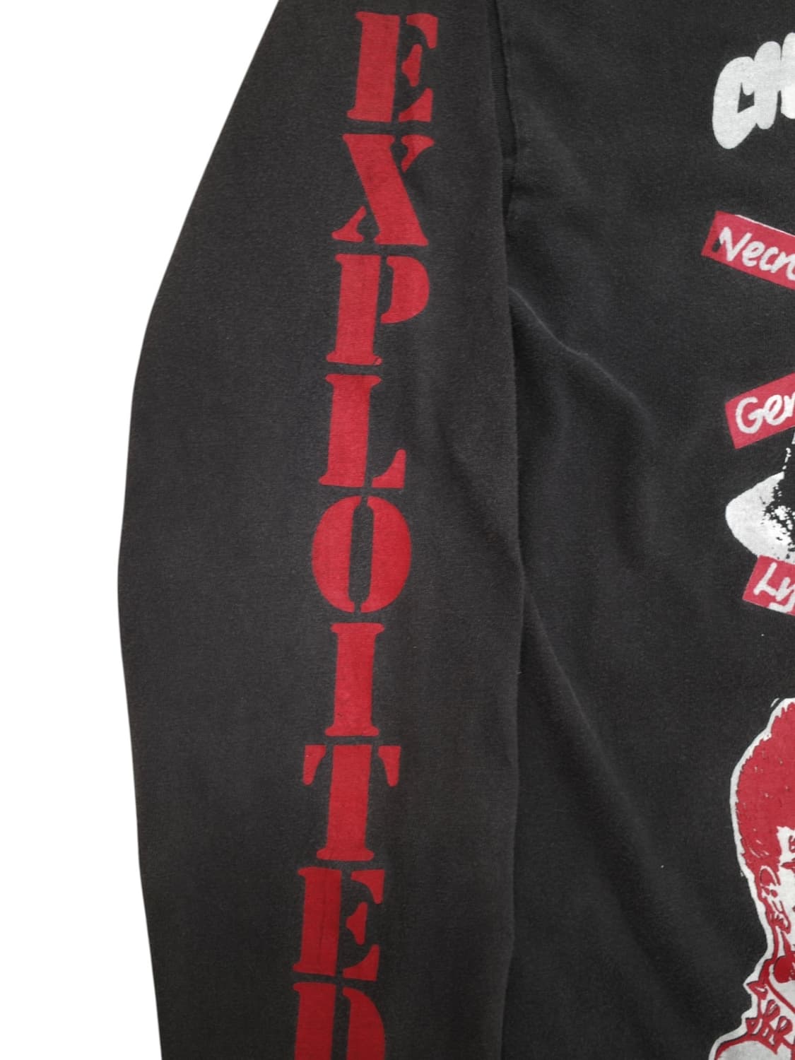 90‘s 차지드 GBH 밴드 티셔츠 상품이미지4