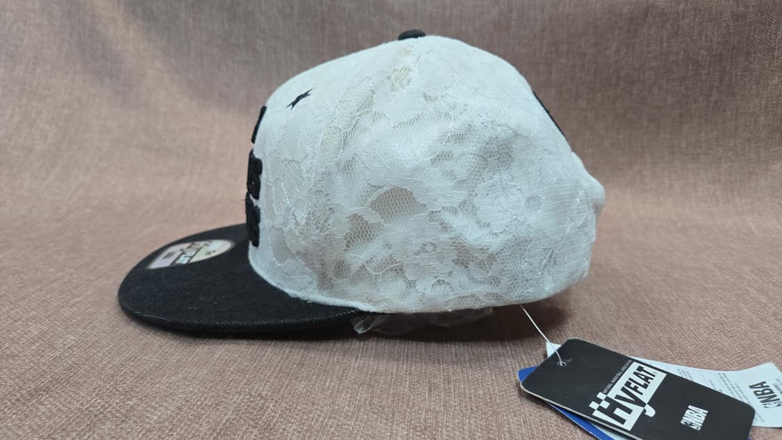 [새상품/태그포함] NBA LA 클리퍼스 레이스 자수 스냅백 (화이트/블 상품이미지3