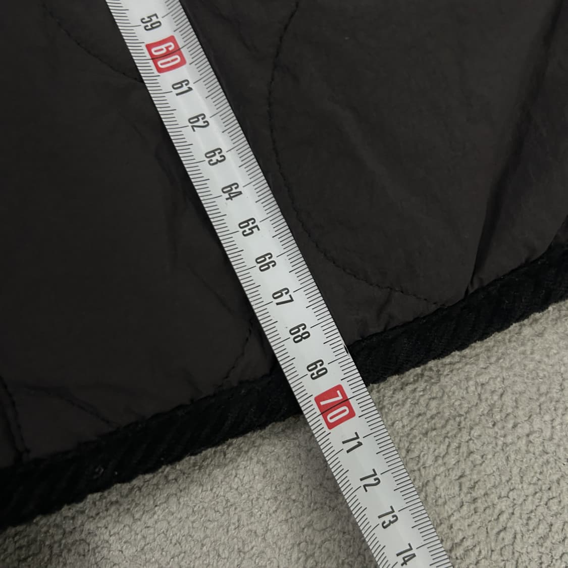 캘리포니아 퀄팅 자켓 블랙 m 상품이미지5