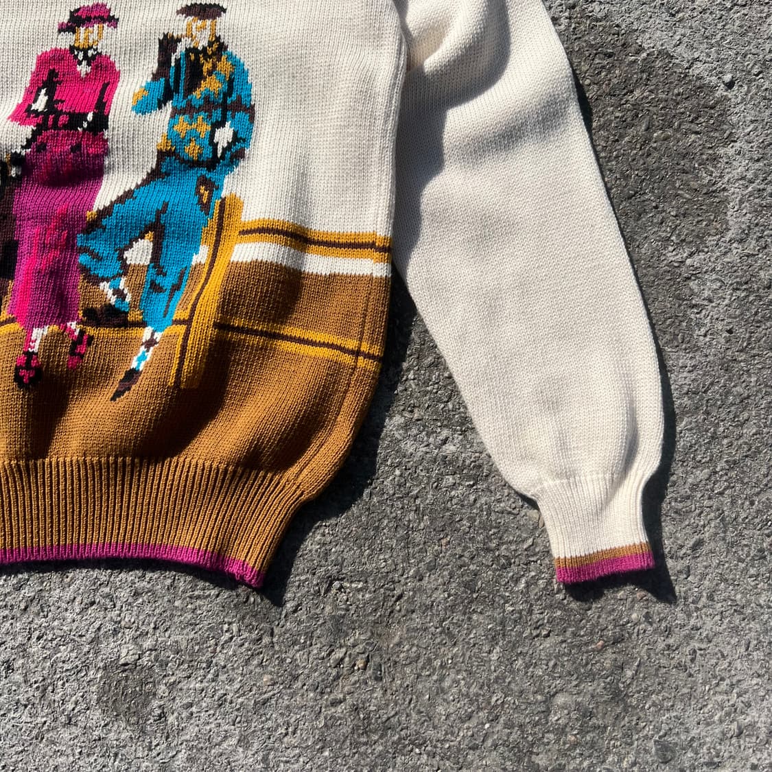 90‘s Tail 그래픽 코튼 니트 상품이미지4