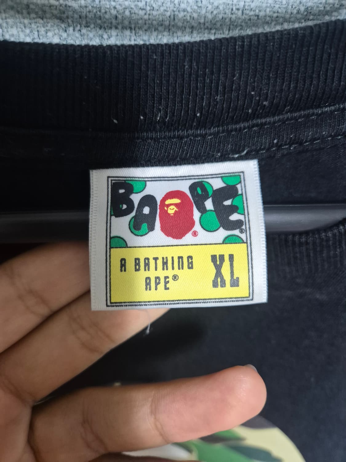 베이프 bape 빅사루 일본 반팔 XL 상품이미지5
