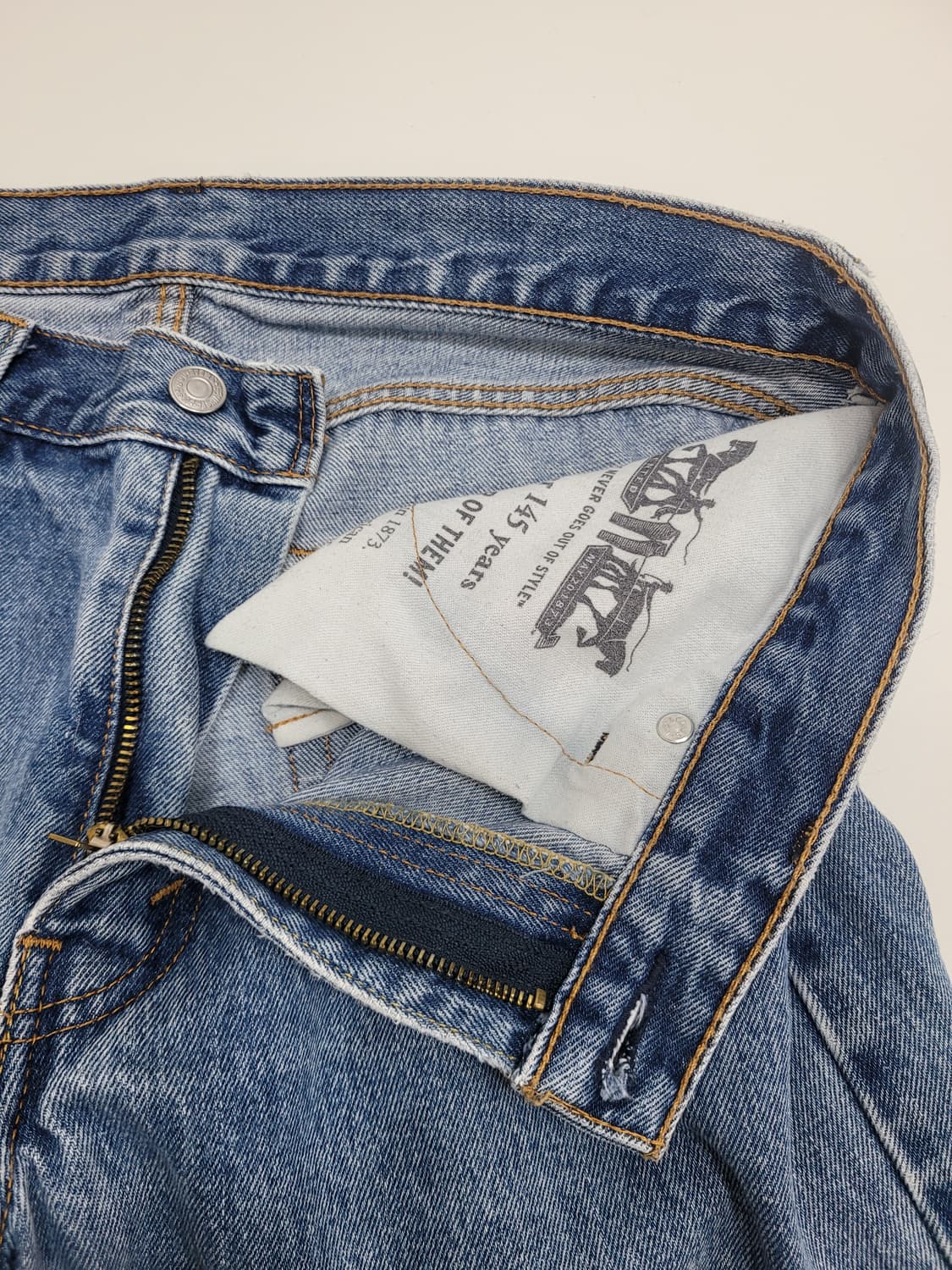 LEVI'S 리바이스 511 데님 청바지 / 남 33 연청 
 상품이미지7