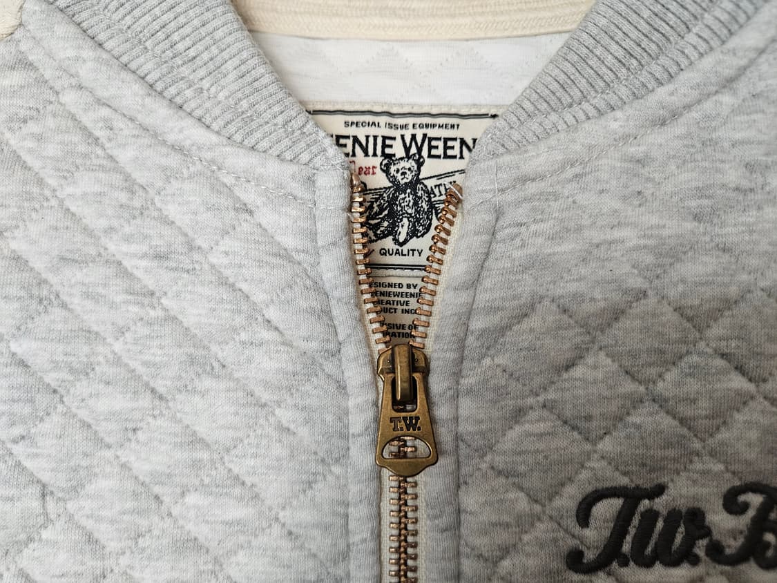 티니위니 자수 집업 스타디움 자켓 여성 90사이즈 야구점퍼 (새제품) 상품이미지5