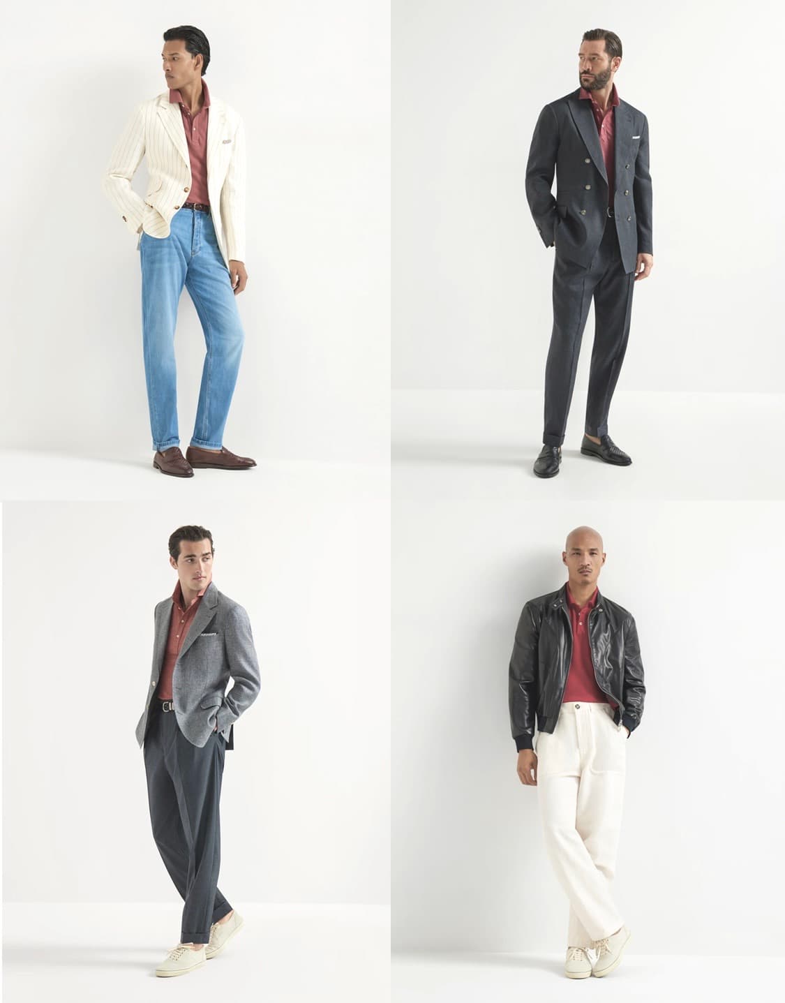 브루넬로 쿠치넬리 / 로고 폴로 셔츠 / XXL (107 이상) 새상품 상품이미지6