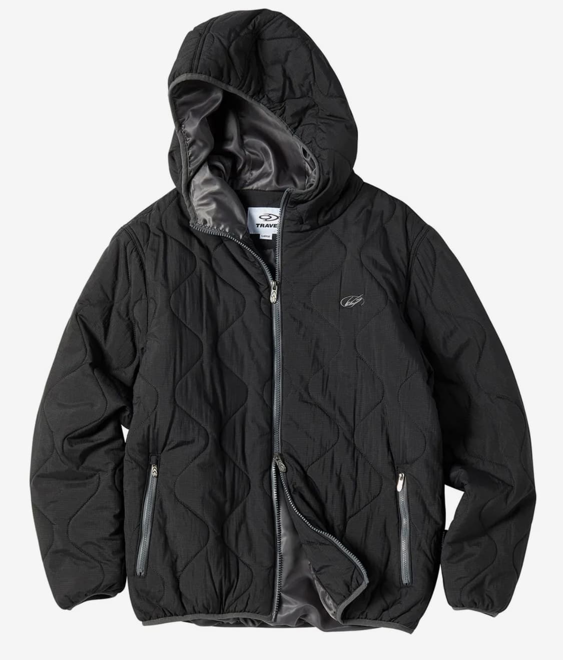 트래블 컴포터 라이트 퀼팅 자켓 경량 패딩 블랙 상품이미지1