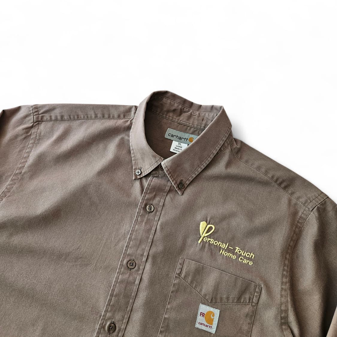 FR칼하트 면 오버핏 긴팔셔츠 XL 상품이미지3