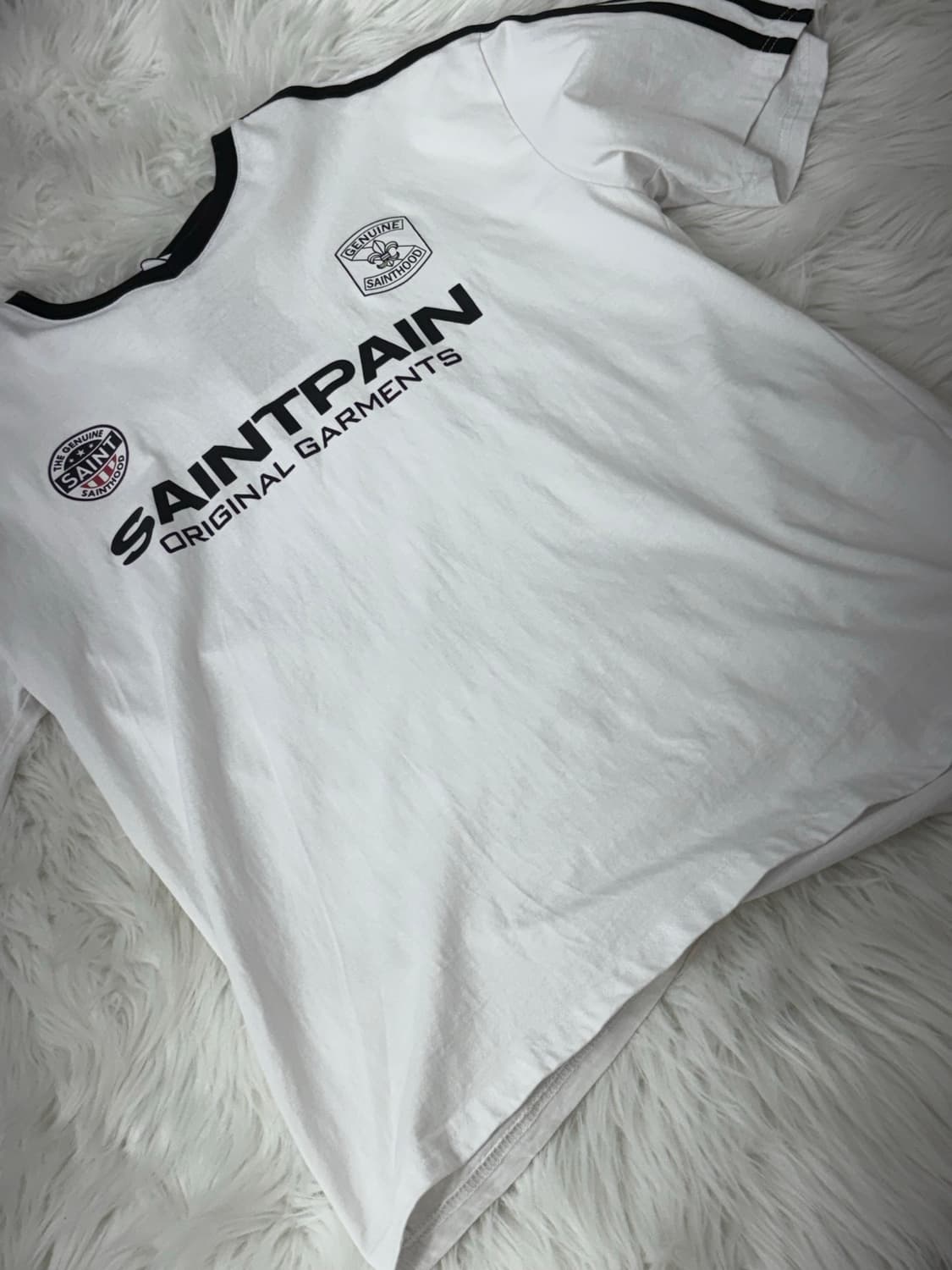 lettering printed short sleeve 상품이미지3