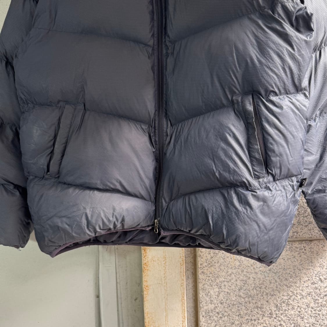 나이키 스우시 로고 체크 푸퍼 패딩 상품이미지5