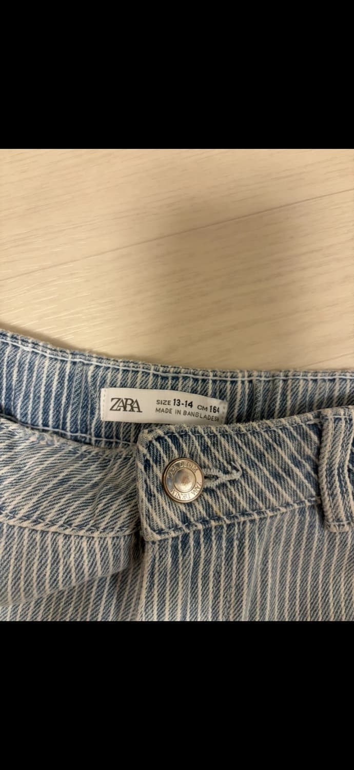 자라 스트라이프 줄무늬 청바지 상품이미지4