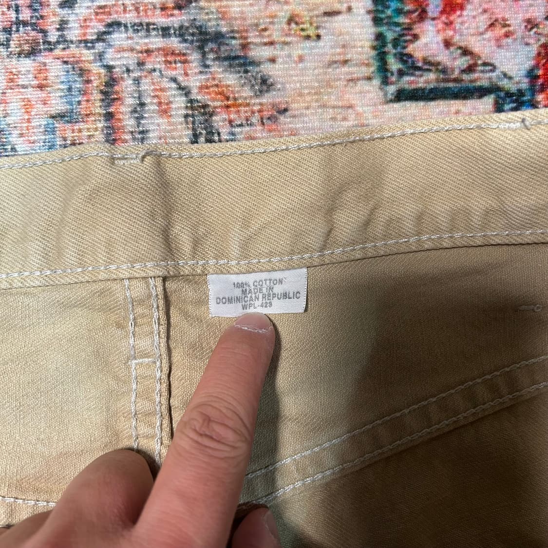 [34] 00s 리바이스 501 베이지 데님 팬츠 상품이미지4