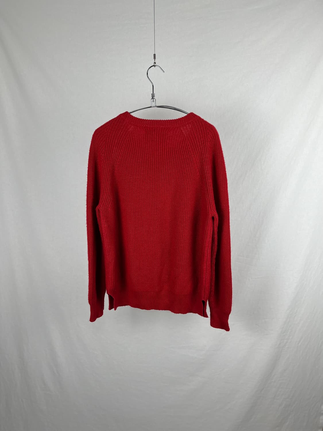 ADAM ET ROPE 레드 컬러 니트  상품이미지4