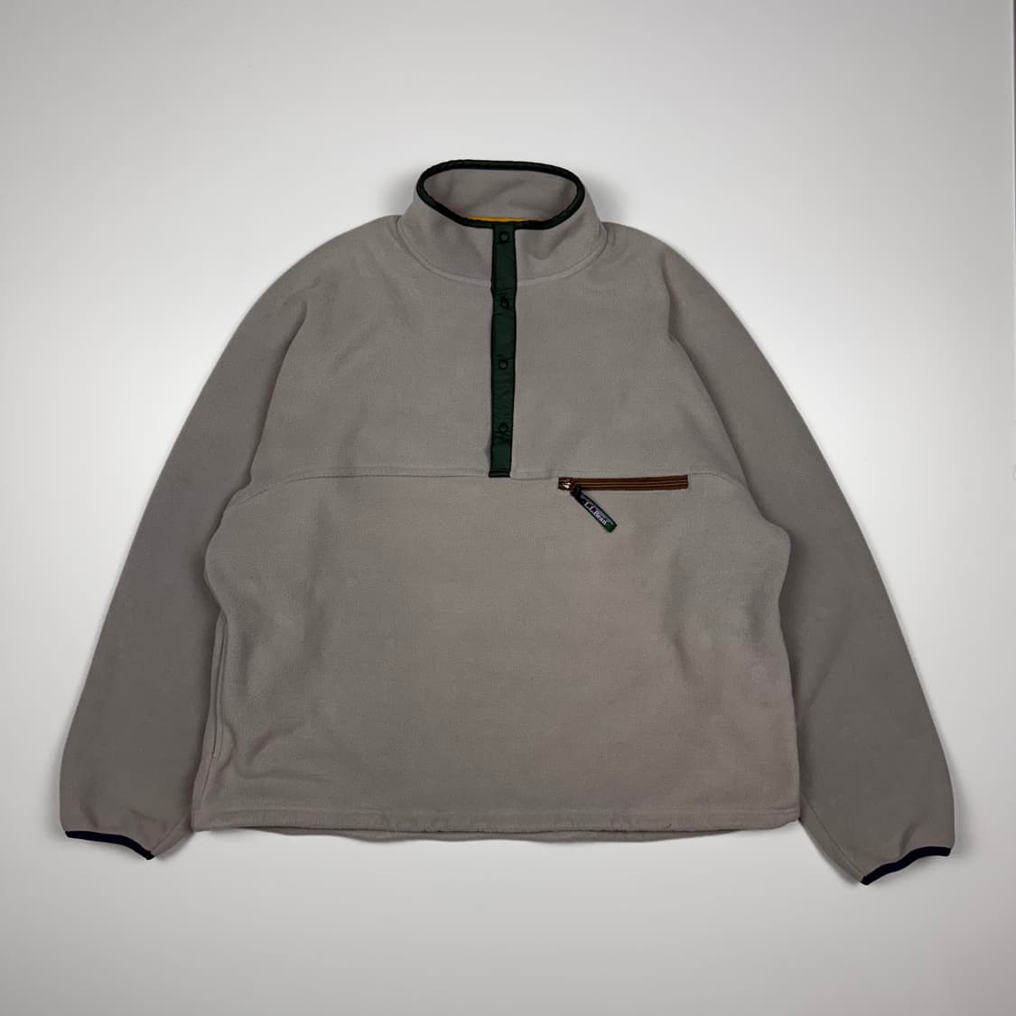 (110) 엘엘빈 Solon 플리스 풀오버 라이트그레이 상품이미지1