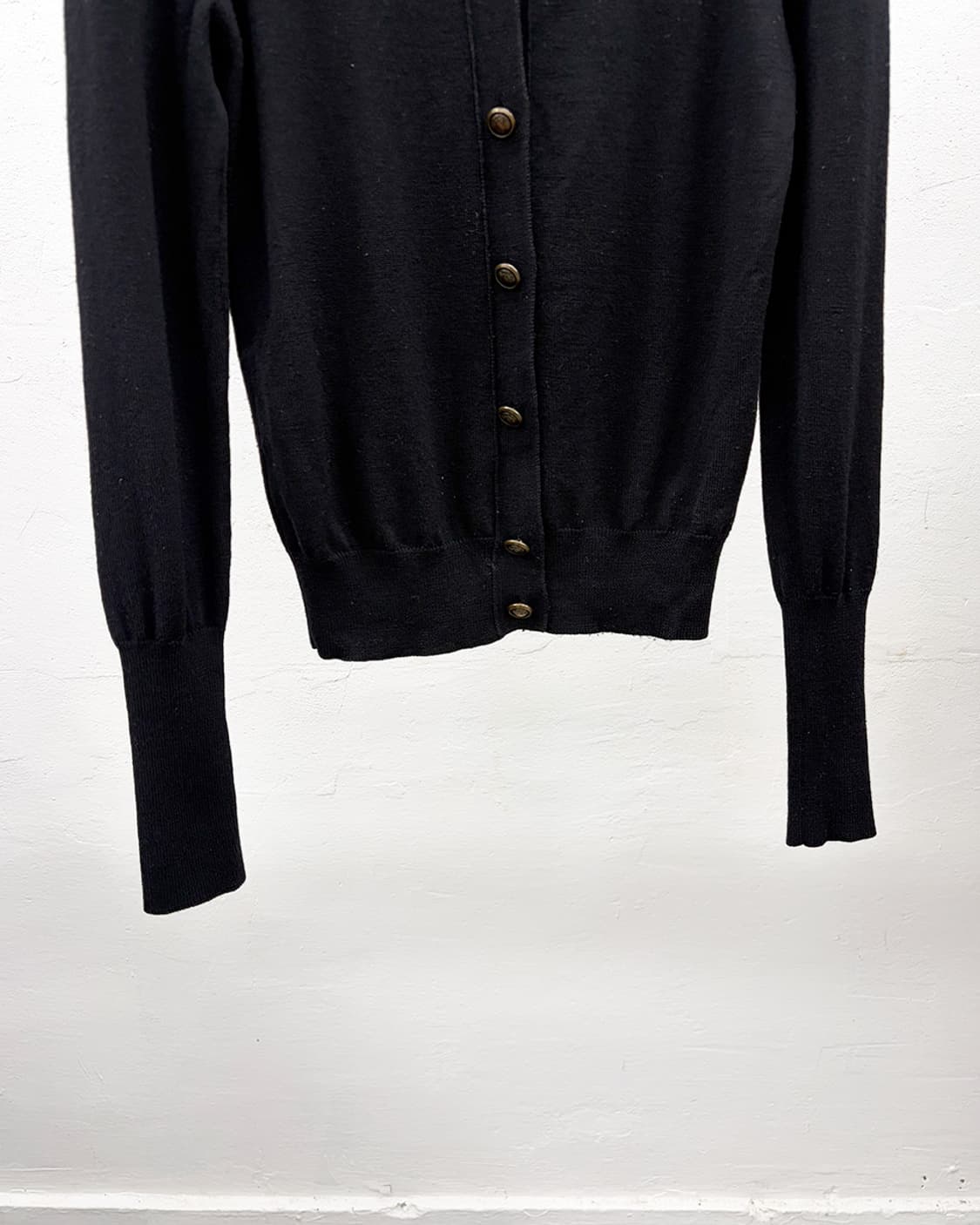 구찌 by 프리다 지아니니 2008F/W 메탈릭 칼라 니트 가디건 상품이미지4