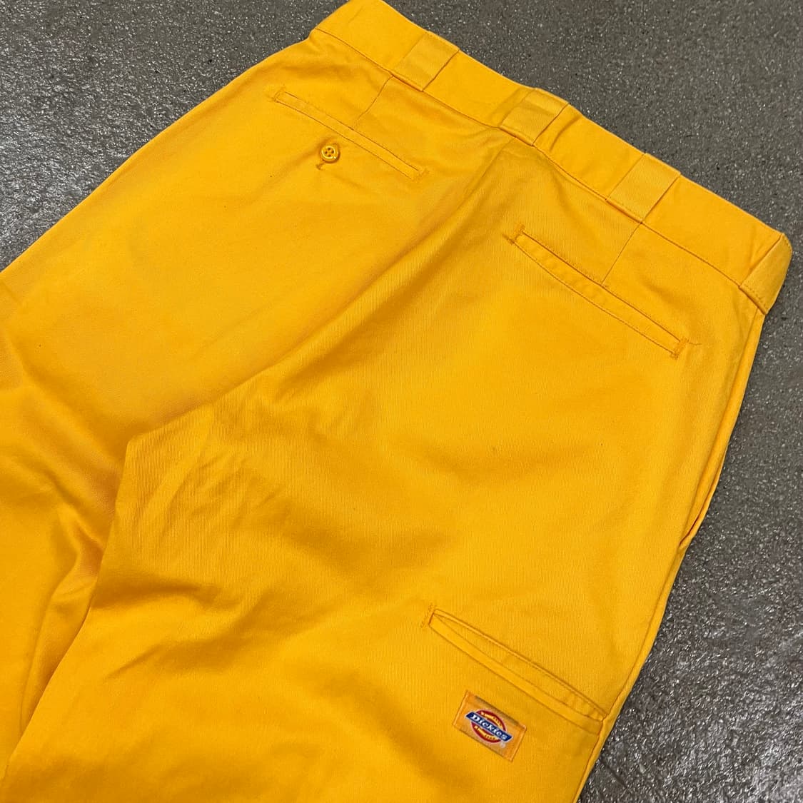 00s 디키즈 더블니 옐로우 (32“) 상품이미지3