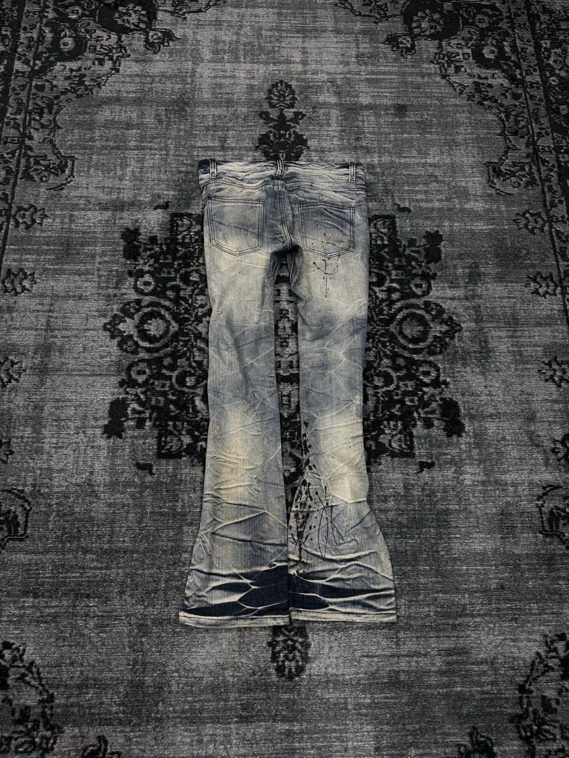 Agate 00s lame coating whisker denim pan 상품이미지7