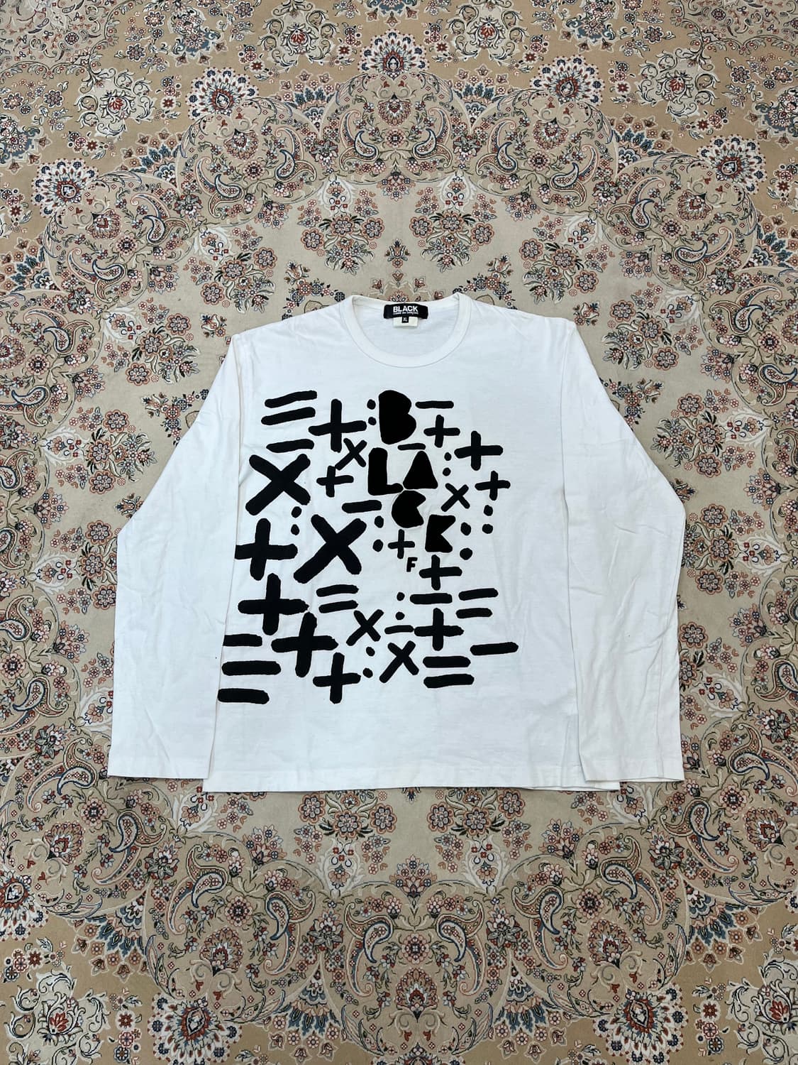 꼼데가르송 블랙 롱 슬리브 상품이미지1