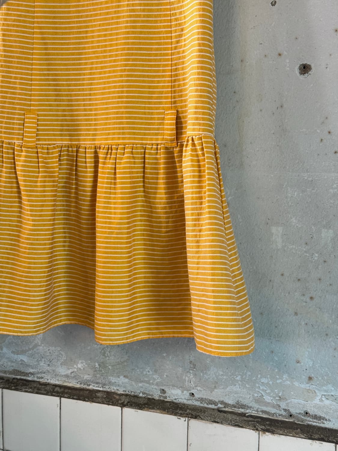44-55 ) BURBERRY Stripe Midi Dress 상품이미지3