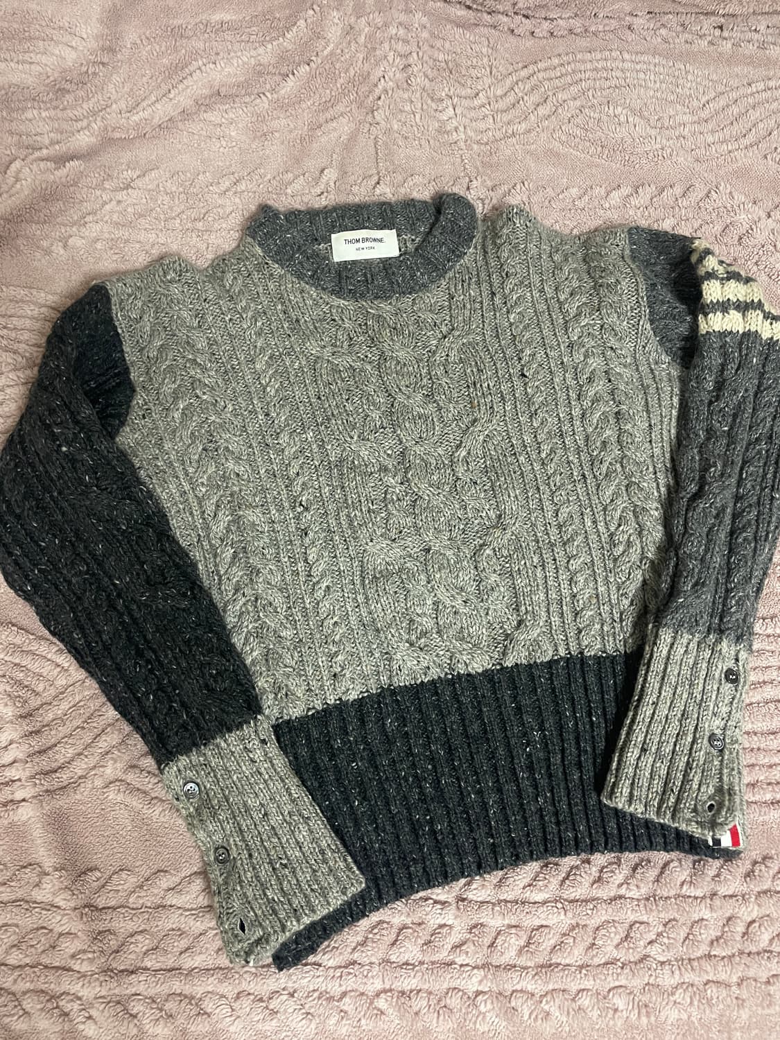 톰브라운 아란 케이블 니트 2사이즈 상품이미지1