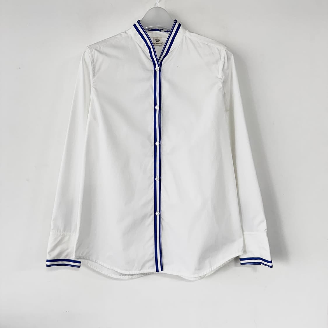 에르메스 핀스트라이프 코튼 셔츠 상품이미지1