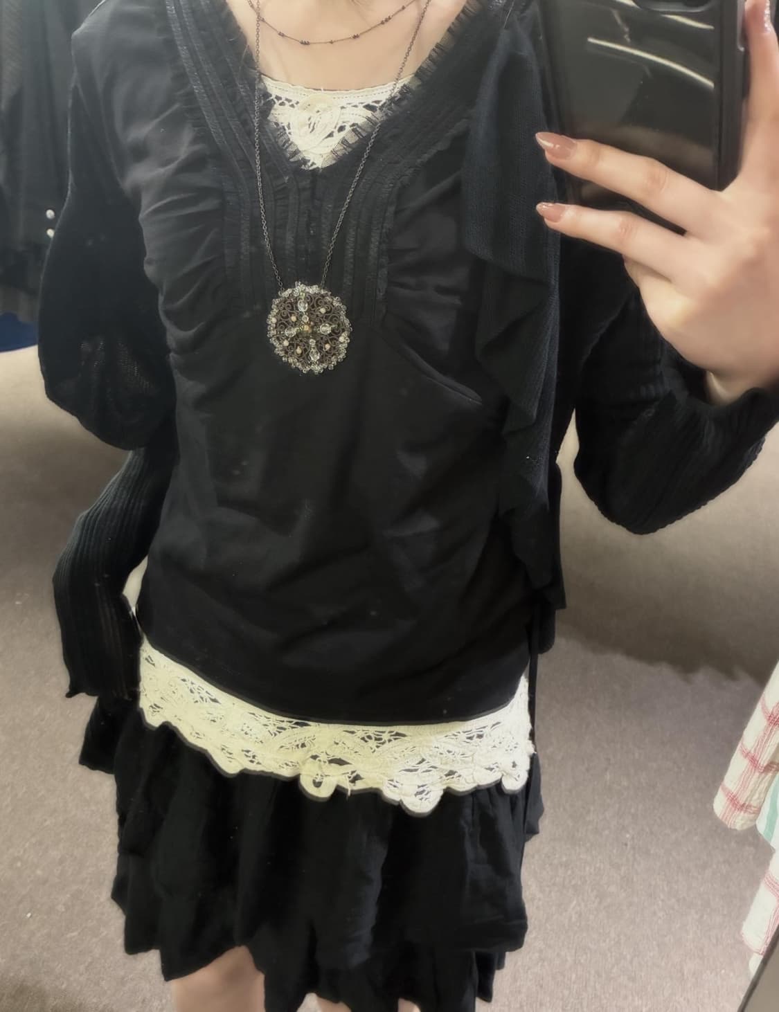 Dark Vintage Layered 🕷️🏹 상품이미지2