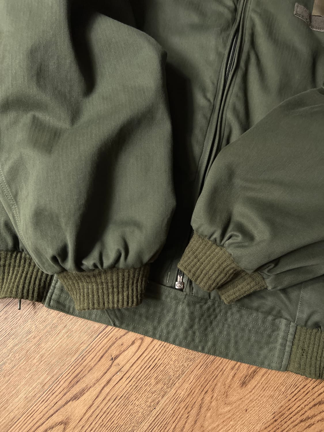 [L]70's 빈티지 프랑스 공군 플라이트 봄버 자켓 상품이미지5