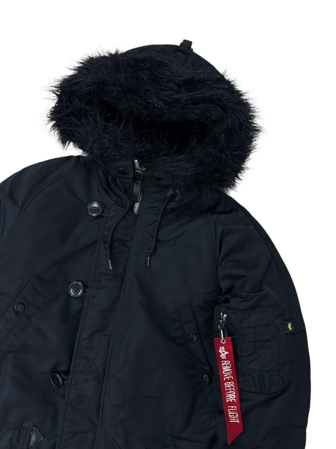 알파인더스트리 N3B 블랙 (S~L) 상품이미지2