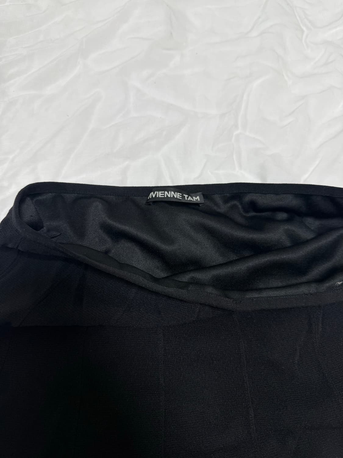 vivienne tam 비비안 탐 블랙 미디 스커트 상품이미지5