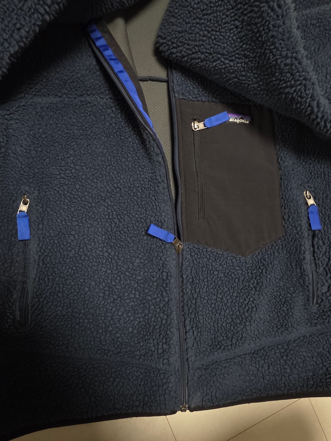 파타고니아 레트로파일 플리스 후리스 네이비 M 상품이미지6