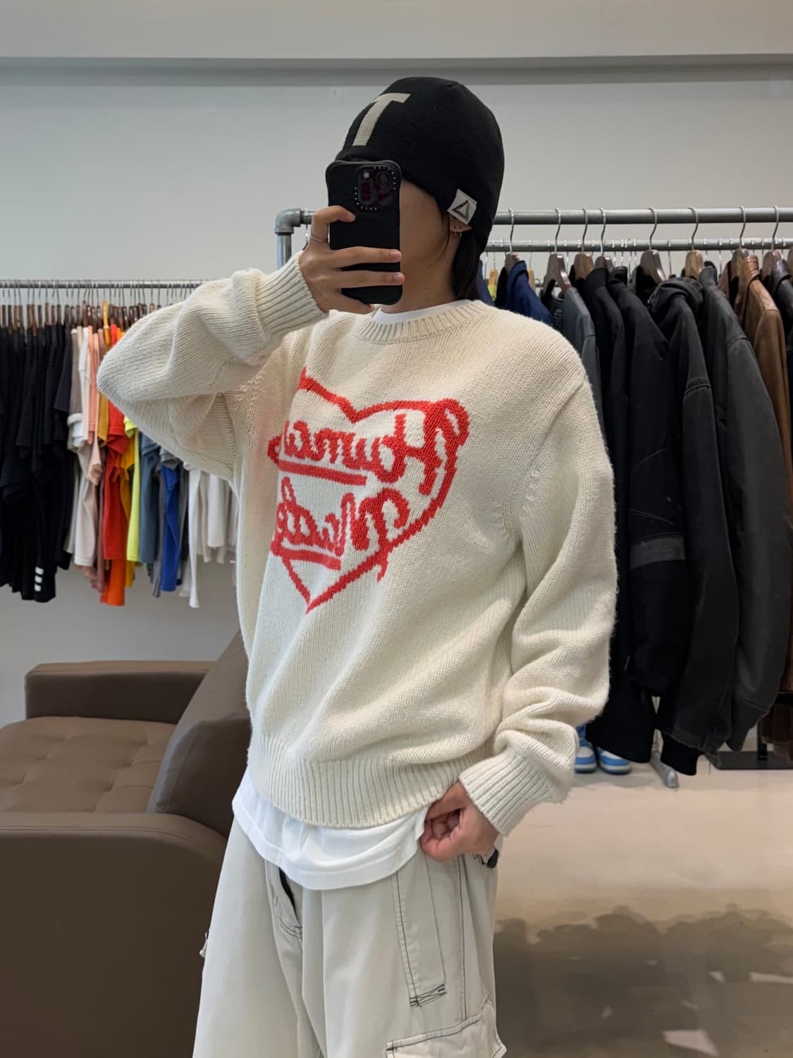 휴먼메이드 로우 게이지 니트 상품이미지3