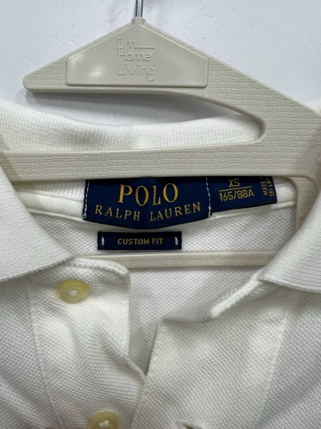 폴로 화이트 긴팔티 상품이미지2