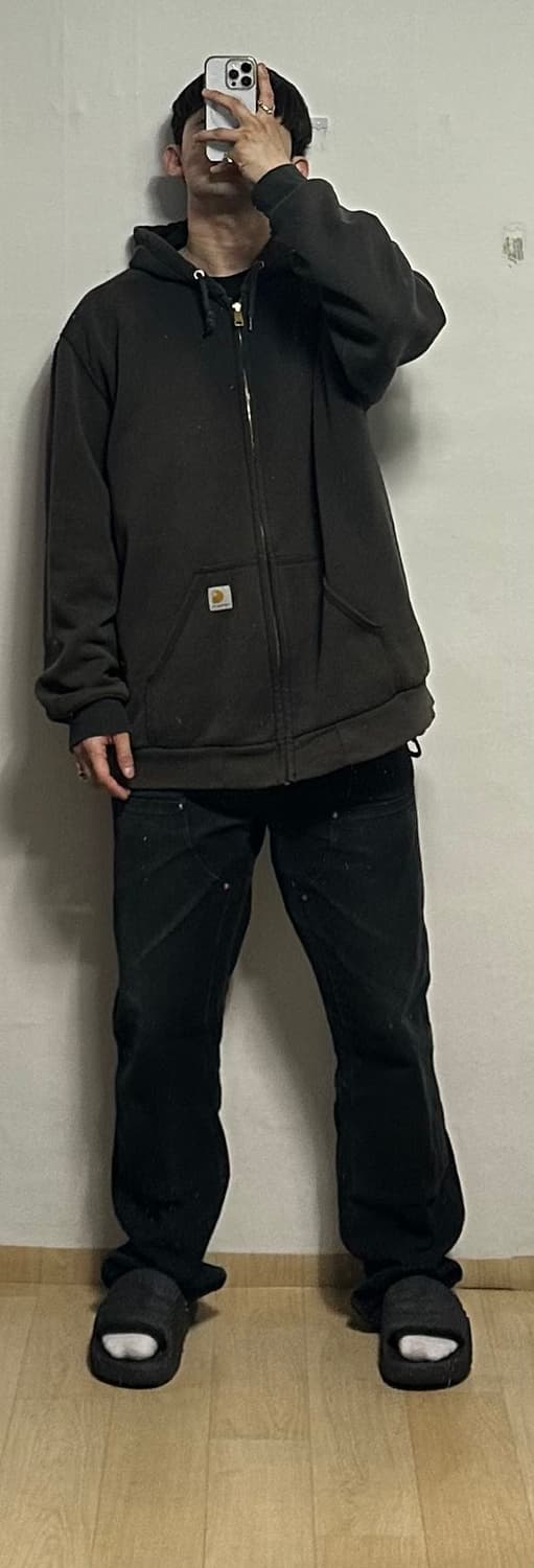 칼하트 써멀 후드집업 상품이미지5