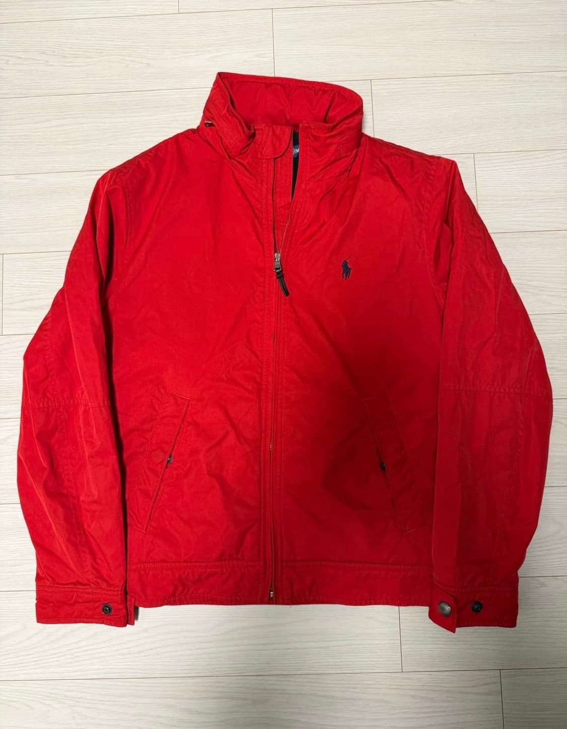 폴로 블루종 레드, 바람막이, 쉘자켓 상품이미지1