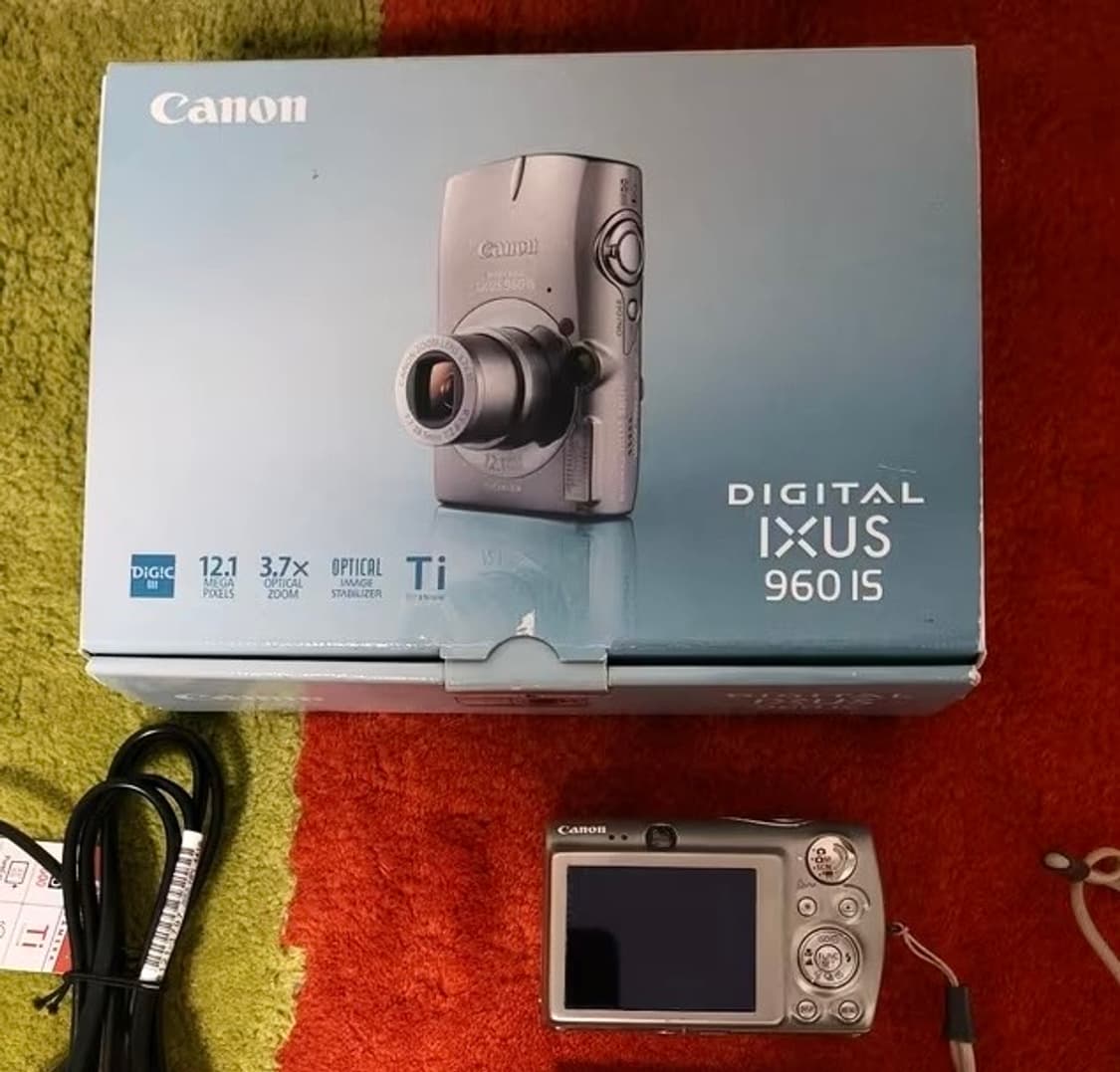 CANON IXUS 960 캐논 익서스 960 빈티지 디지털카메라 디카 상품이미지6