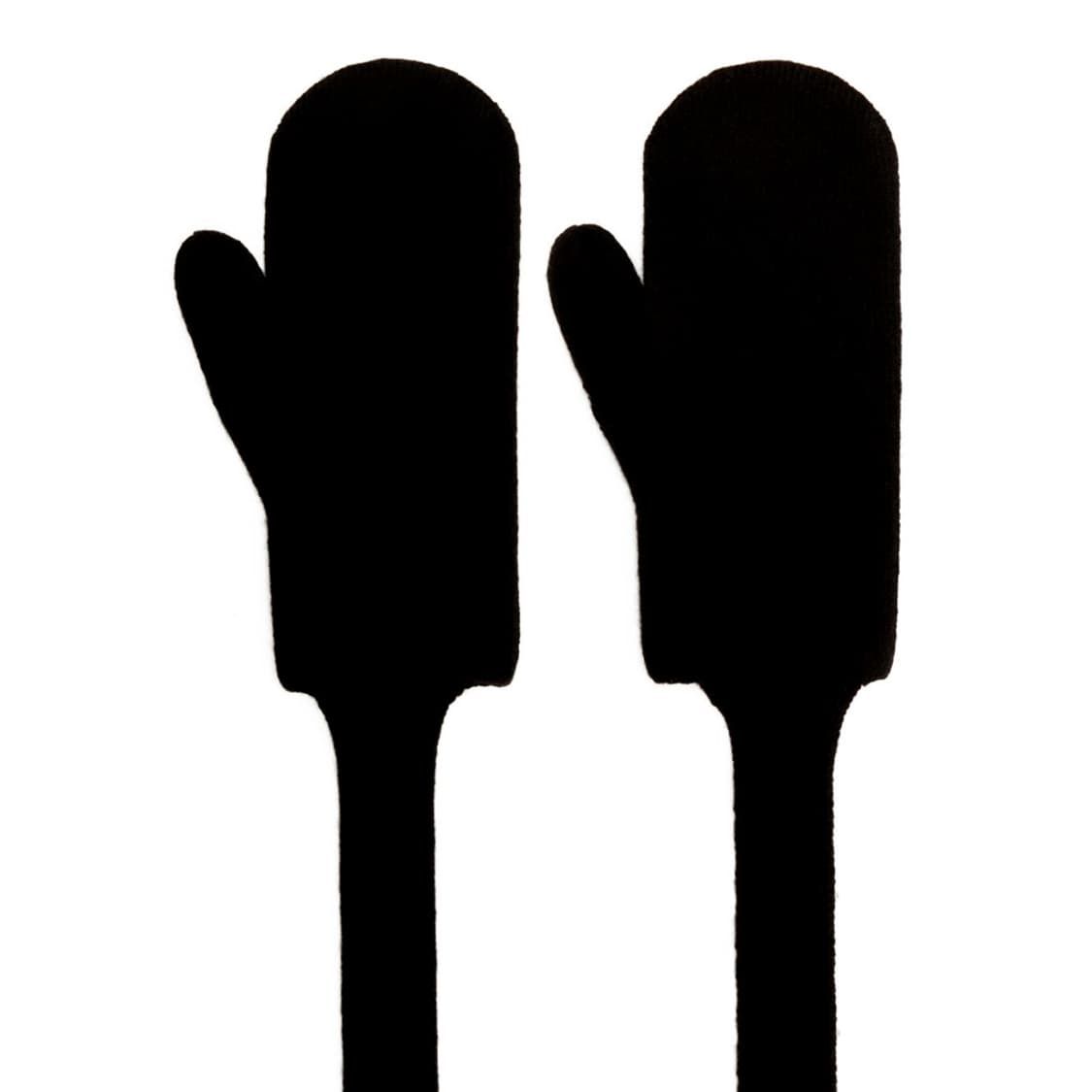 새상품 보테가베네타 울 캐시미어 장갑 넥워머 장갑 블랙 컬러 상품이미지3