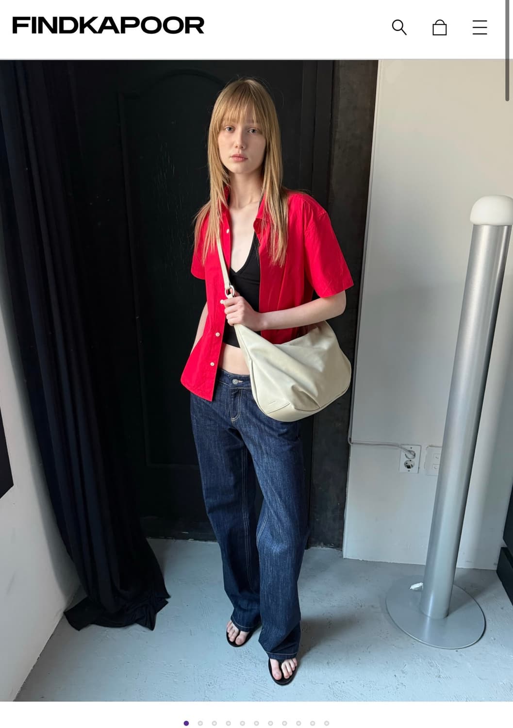 새상품) 파인드키푸어 필로우 푸퍼백, 숄더백 / 정가:12.9만 상품이미지5