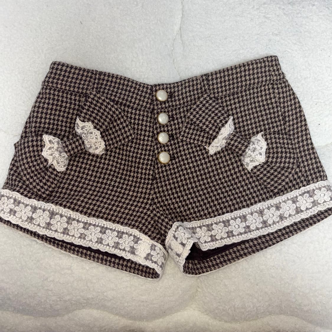 리즈리사 LIZ LISA 라떼갸루 초코 큐롯 팬츠 상품이미지1