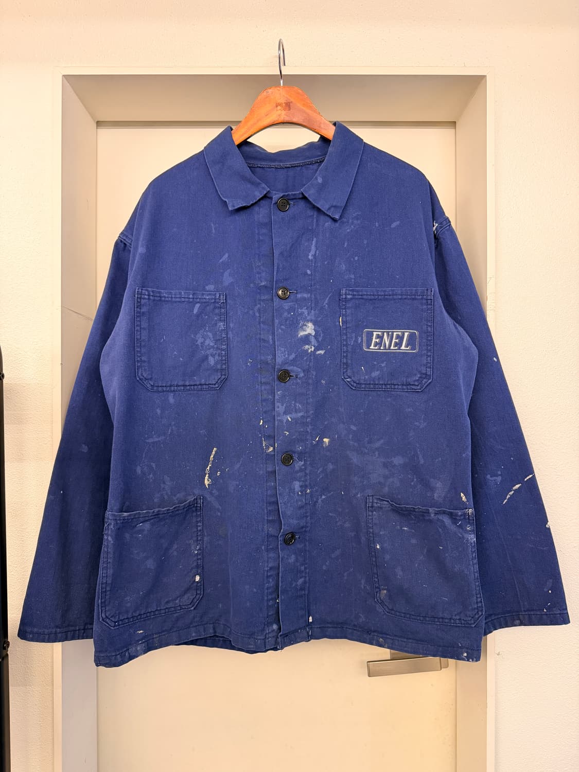 OLD VINTAGE PAINTED FRENCH WORK 프렌치워크자켓 상품이미지1