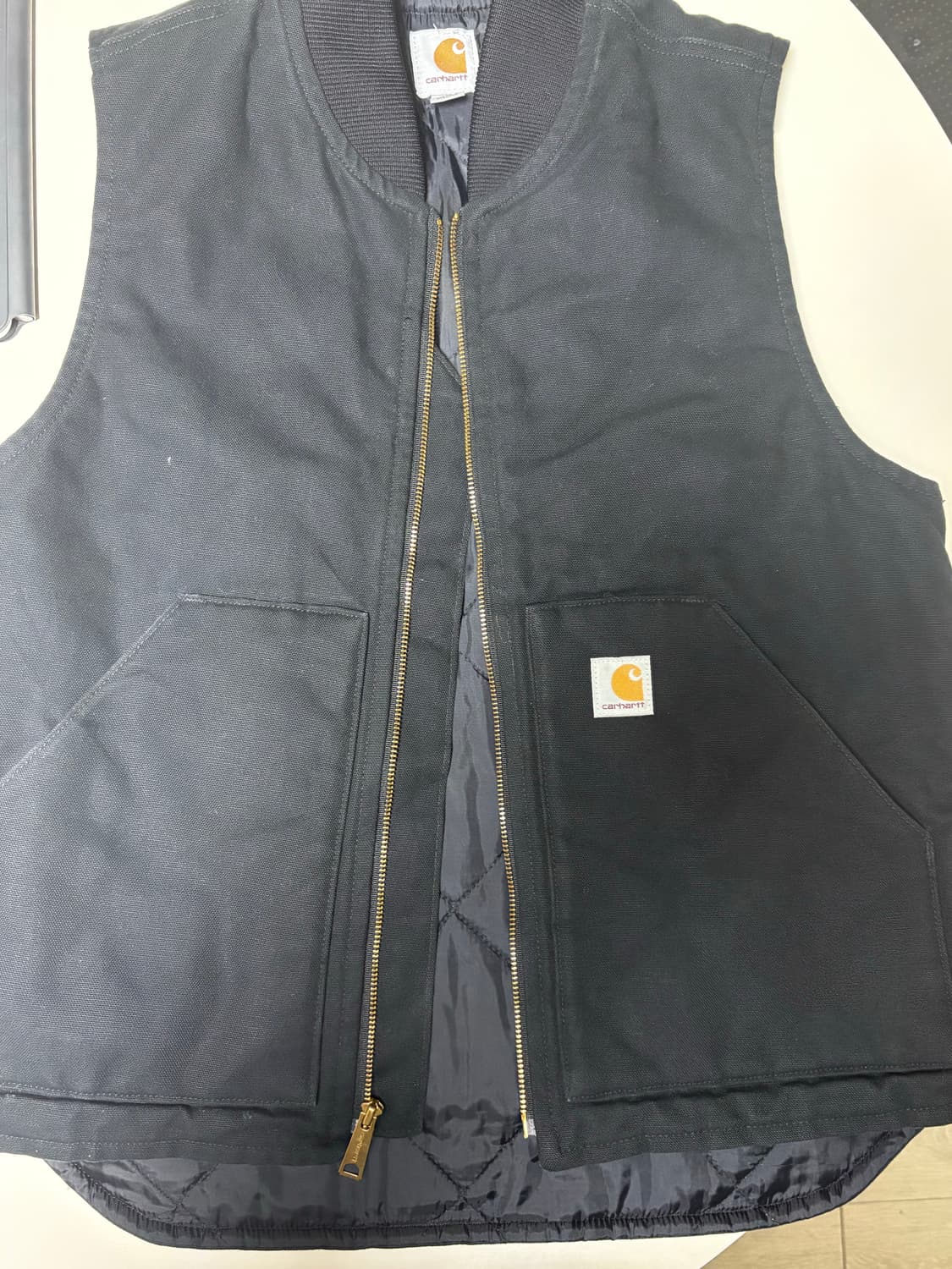 칼하트 퀄팅 조끼 상품이미지1