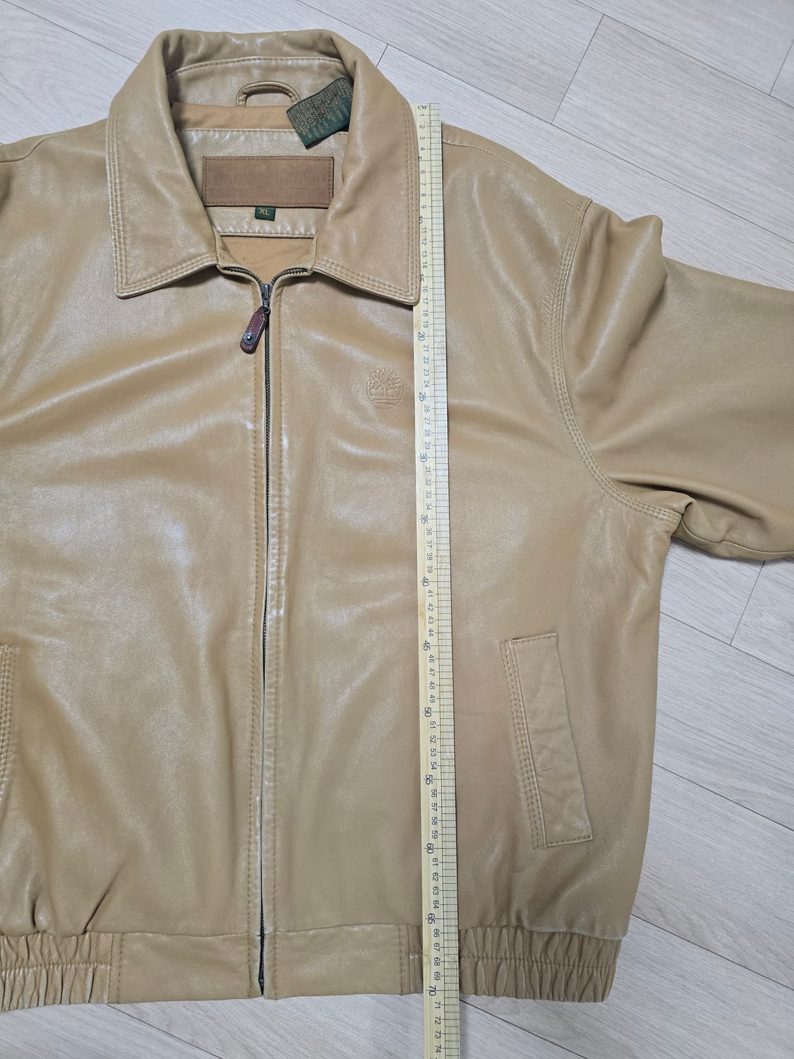 Timberland 램스킨 양가죽 레더자켓 XL 상품이미지10