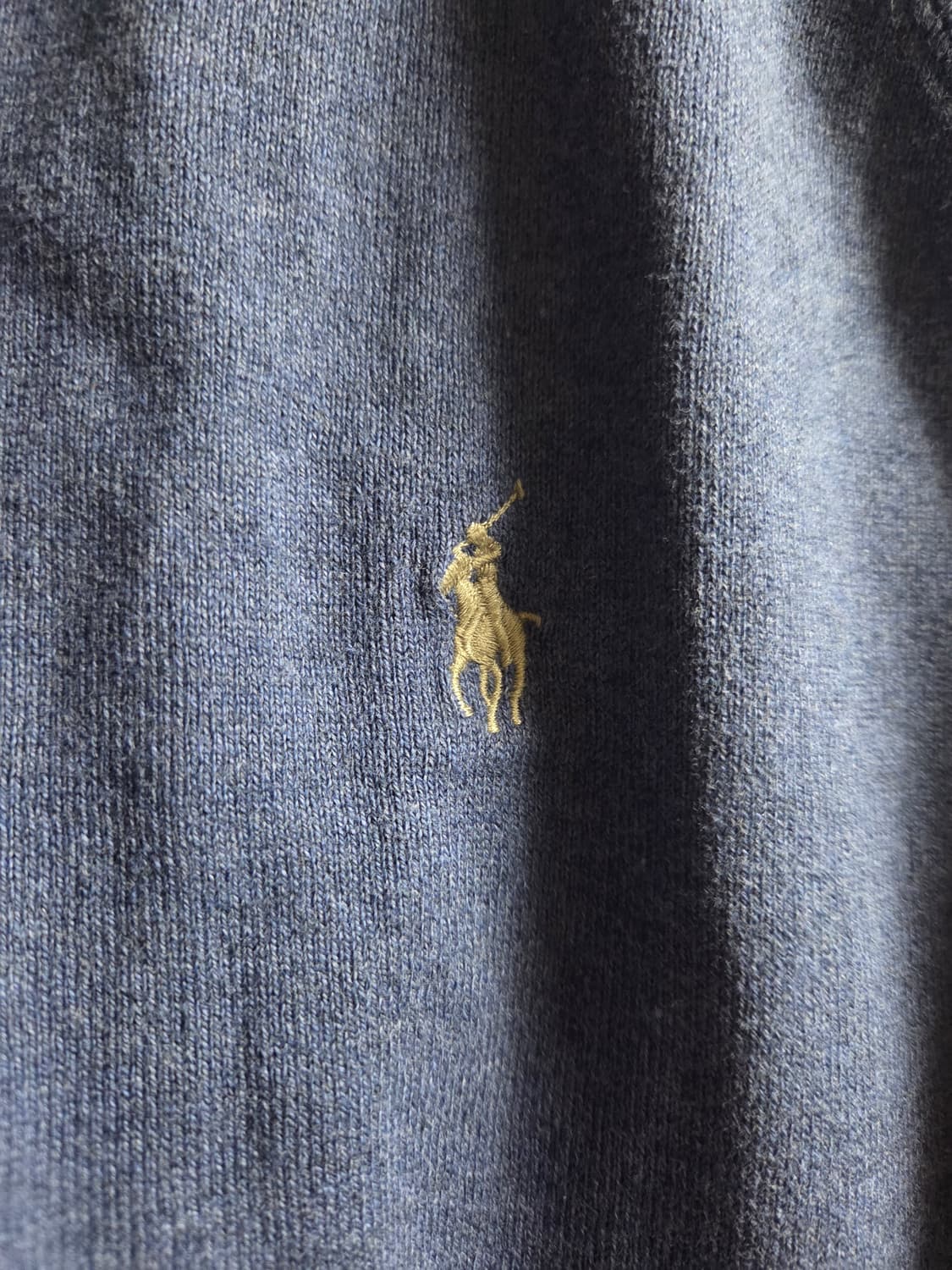 폴로 랄프로렌 네이비 코튼 니트 집업 자켓 L 100~105 상품이미지2