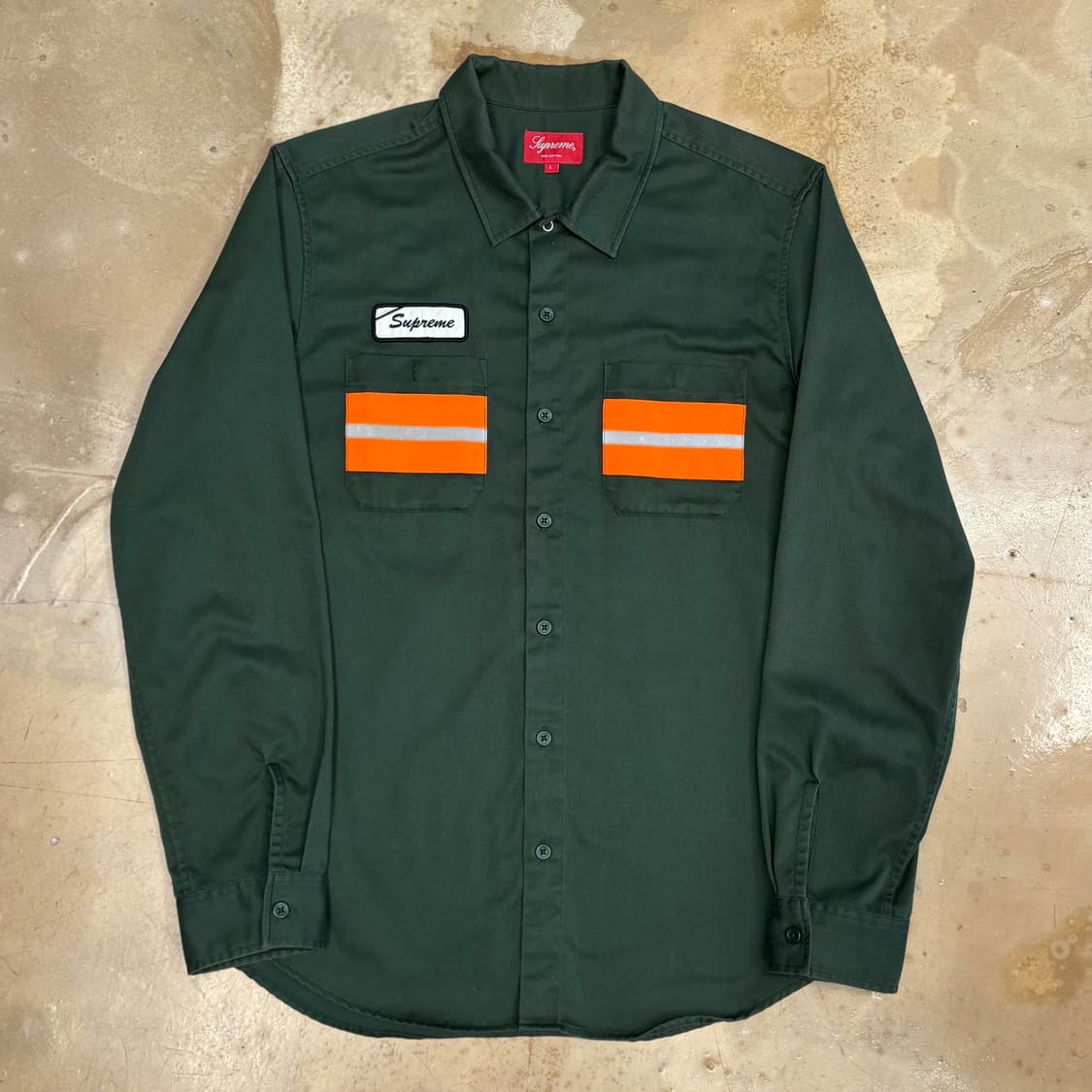 L 슈프림 하이비스 워크 셔츠 상품이미지2